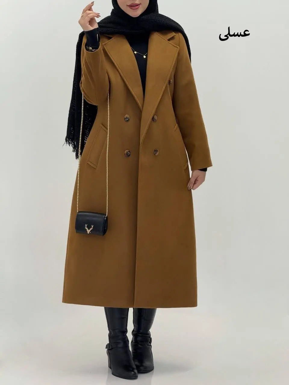 3665-پالتو مزونی برازنده